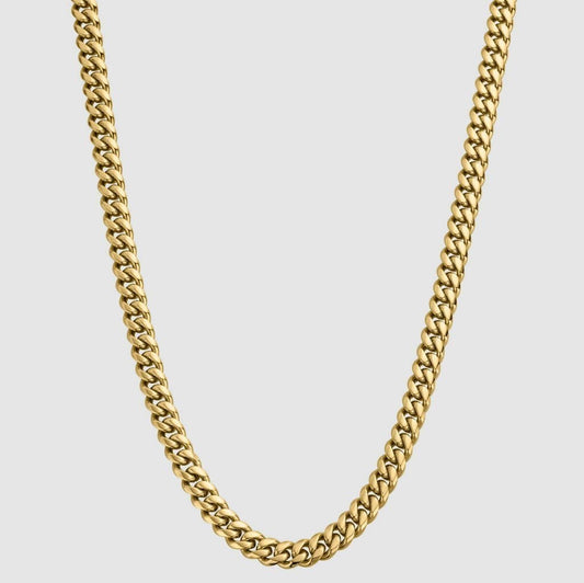 Ivan™ | Cuban-Kette (Gold) 8mm