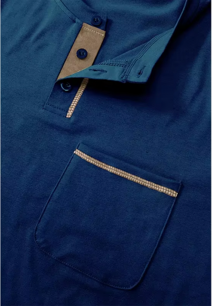 Dominic™ | Lässiges Kurzarm-Poloshirt mit Farbblock-Design