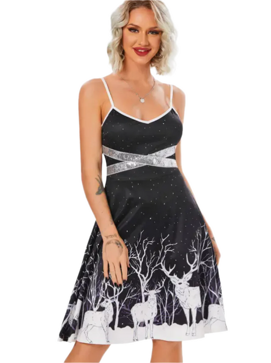 Holly™ | Rentier Weihnachts-Partykleid