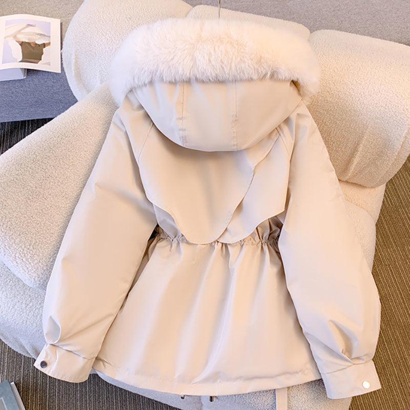 Laura™ | Elegante Winterjacke mit Pelz