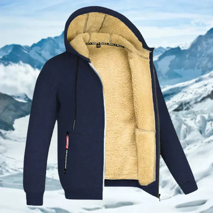 Olaf - Herren-Winterjacke mit Kapuze und Fleece