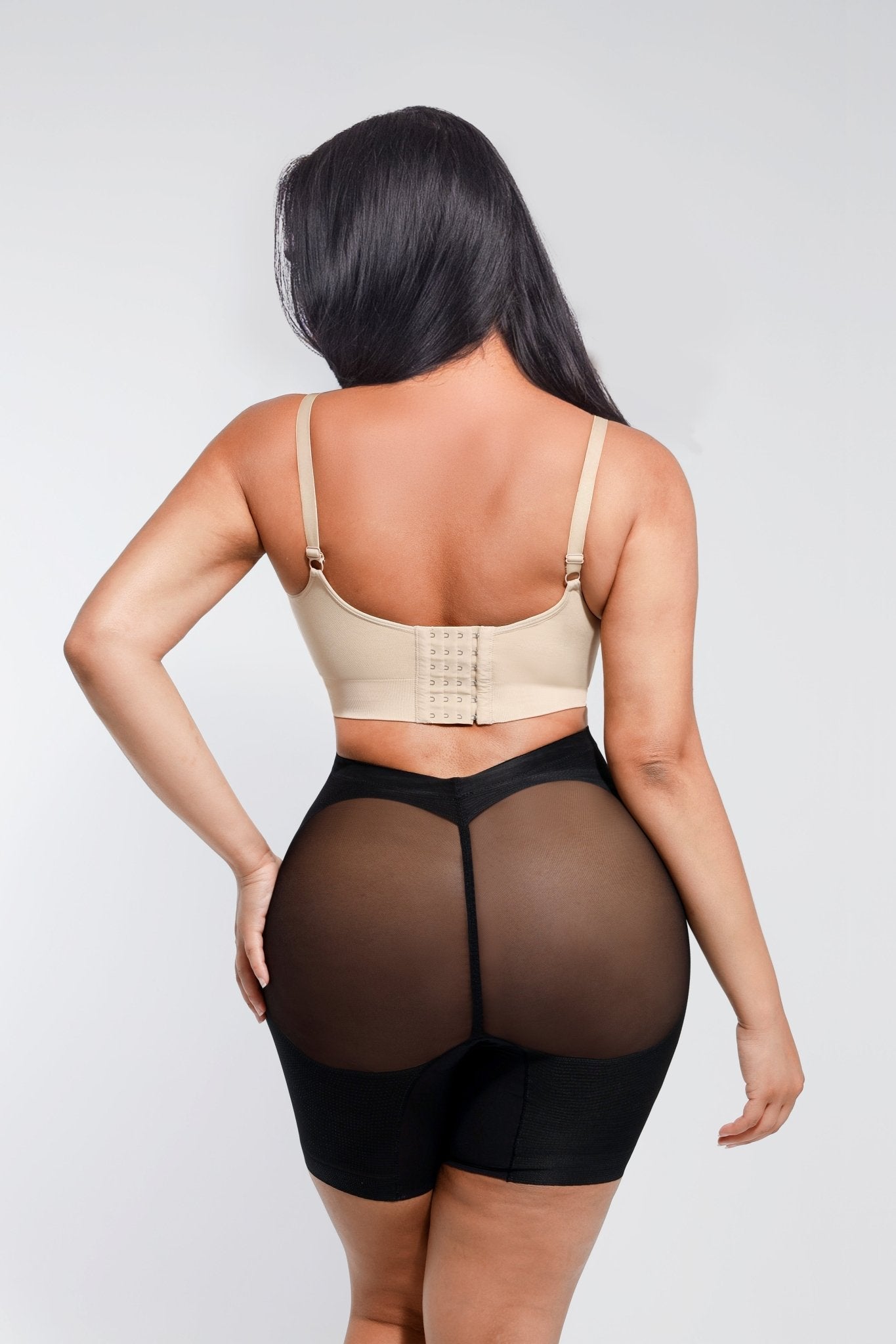 Madison™ | Bauchstraffender Body mit Mesh und Po-Lifting