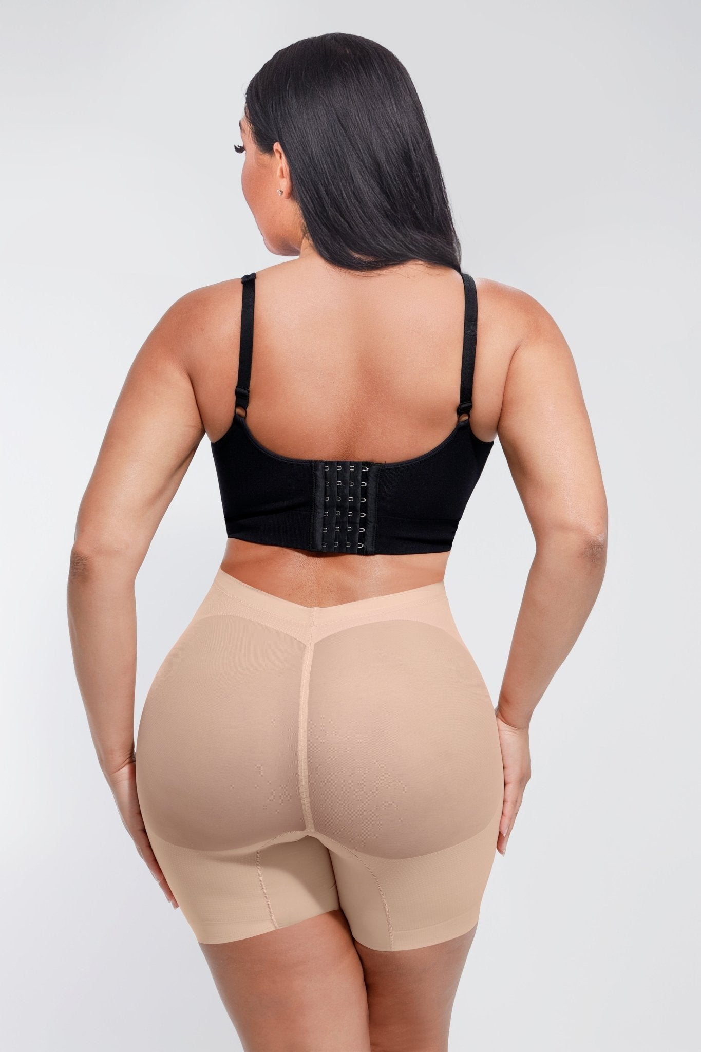 Madison™ | Bauchstraffender Body mit Mesh und Po-Lifting