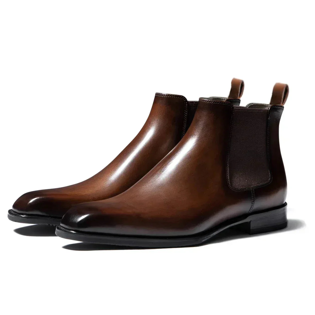 Christopher™ | Verfeinerte Leder Chelsea Boots